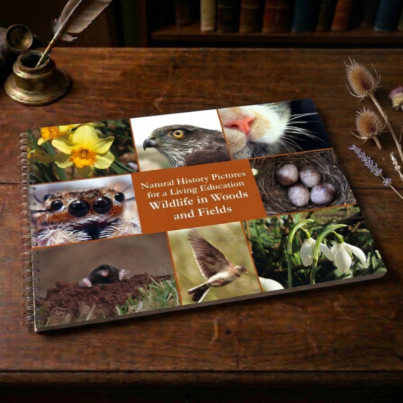 Wildlife in Woods and Fields (Natural History Pictures for a Living Education)
