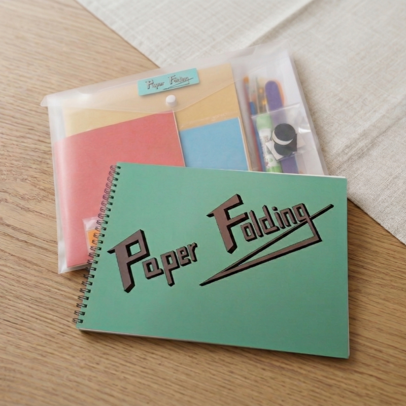 Paper Folding Book and Materials Supply Pack Bundle