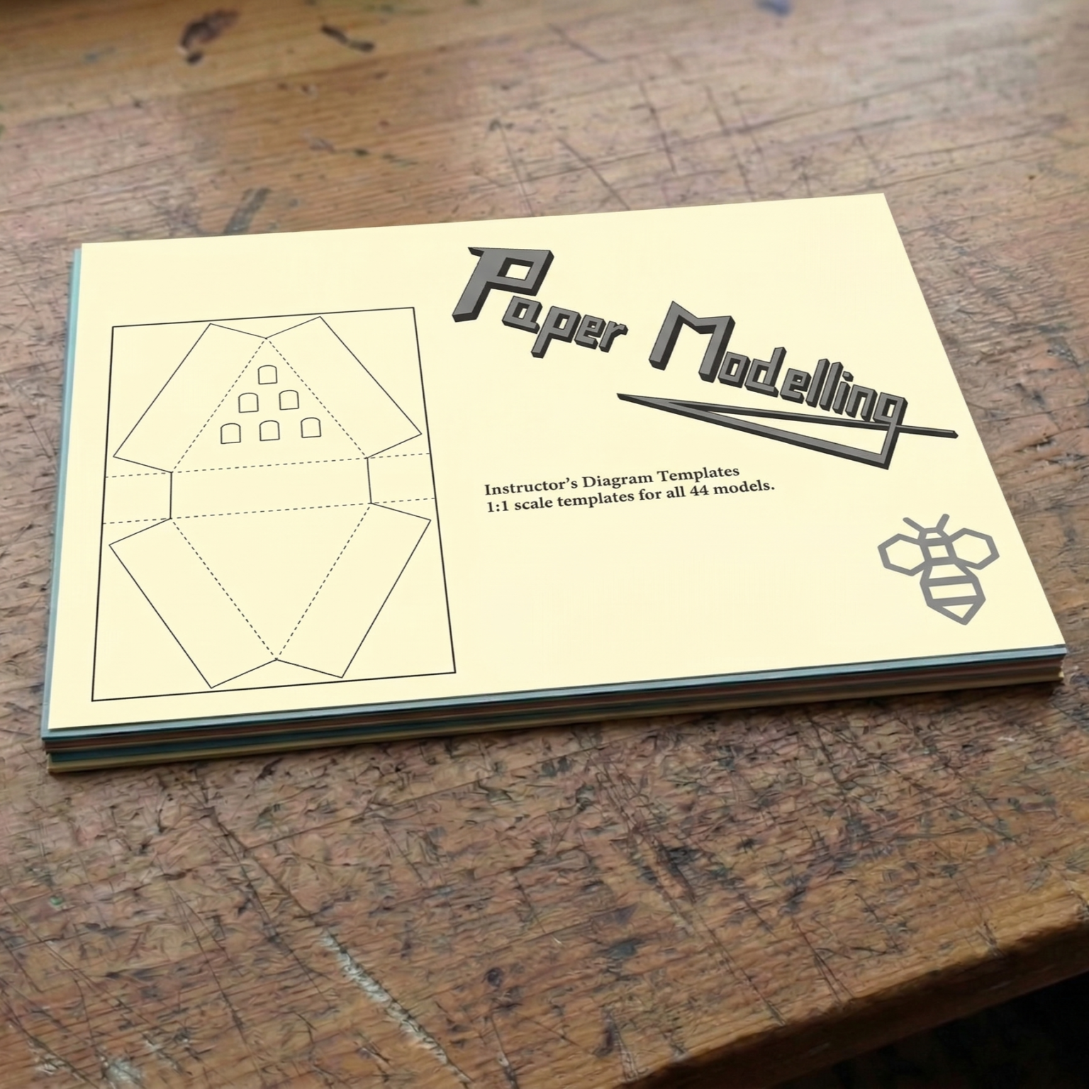 Paper Sloyd Pattern Paper Modelling Instructor’s Diagram Templates – Charlotte Mason ...