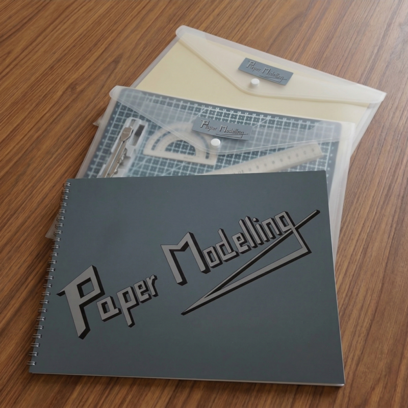 Paper Modelling Book and Supply Pack Bundle (Standard)