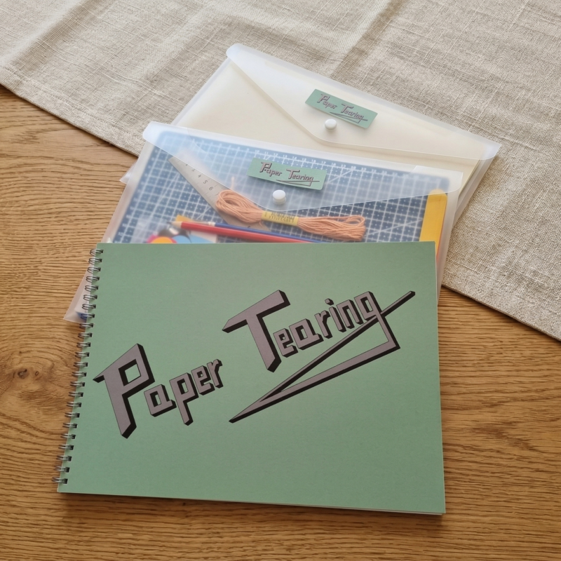 Paper Tearing Book and Materials Supply Pack Bundle (Standard)