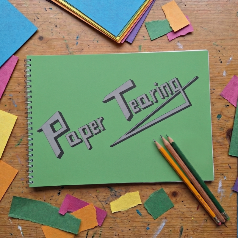 Paper Tearing (A Course in Paper Sloyd, Book II), by H. G. Paterson